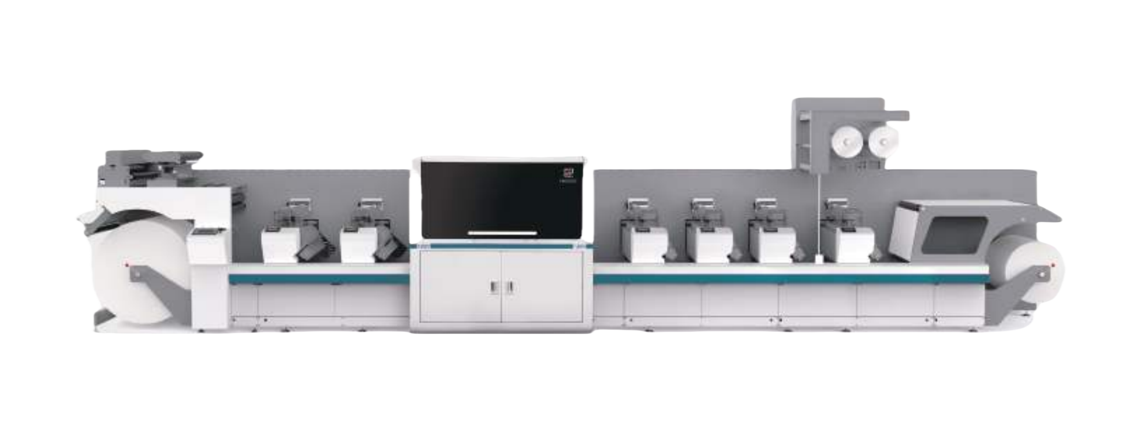 Digital label printing machine